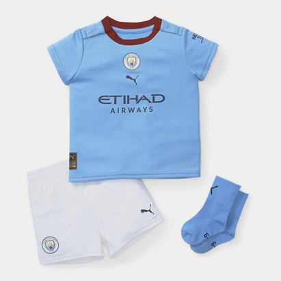 Puma Manchester City FC Home Kit 2022 2023 Baby Boys