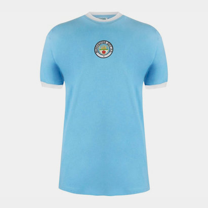 Score Draw Manchester City 1972 Home Shirt Mens