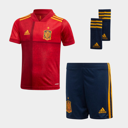 adidas Spain 2020 Home Mini Football Kit