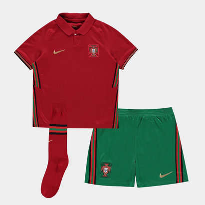Nike Portugal 2020 Home Mini Kids Football Kit
