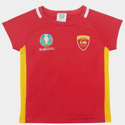UEFA Euro 2020 Spain Core T Shirt Infant Boys