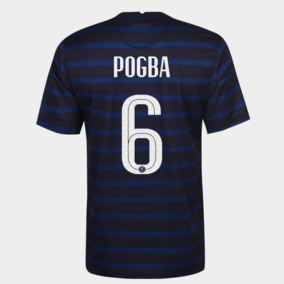 Nike France Paul Pogba Home Shirt 2020 Junior
