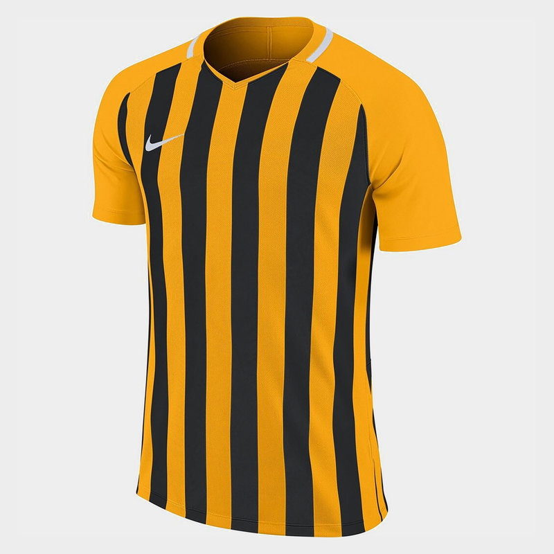 Nike Y Neck Stripe Football Shirt Junior Boys