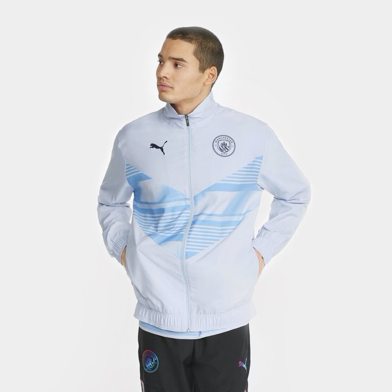 Puma Manchester City Heritage Pre Match Jacket