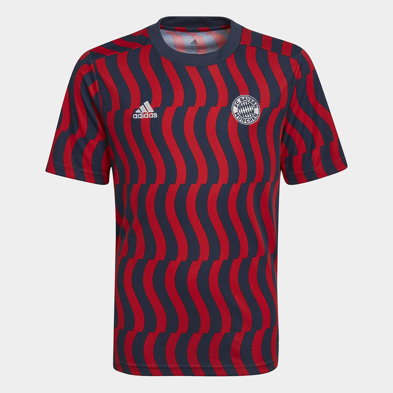 adidas FCB Pre Match Shirt 21 22 Junior Boys