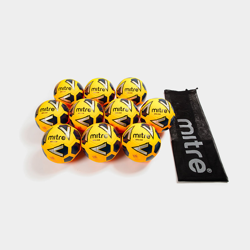 Mitre Impel Club Orange Football Pack
