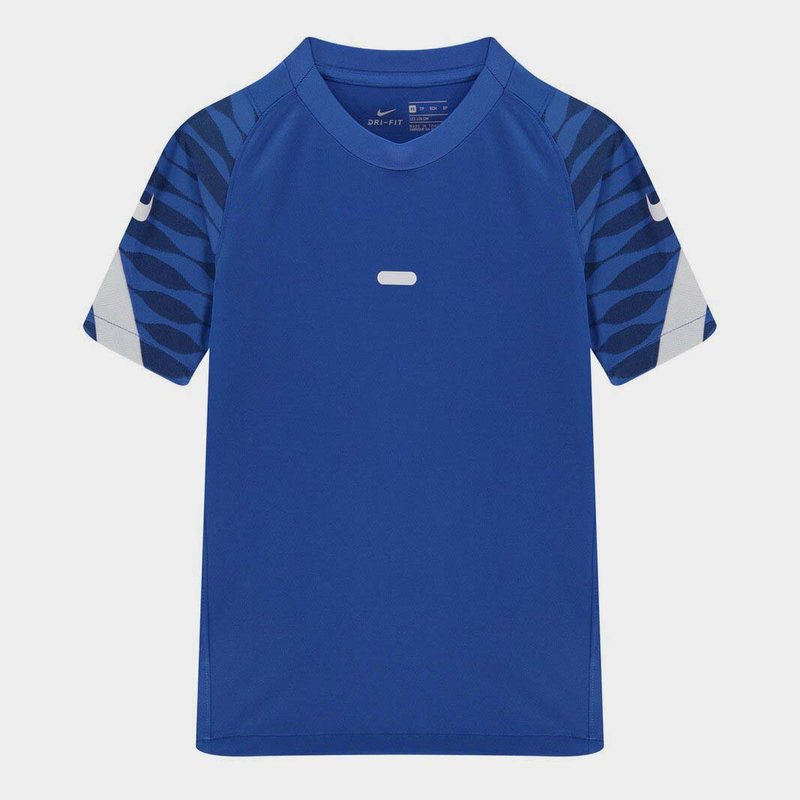 Nike Dri FIT Strike Big Kids Short Sleeve Soccer Top