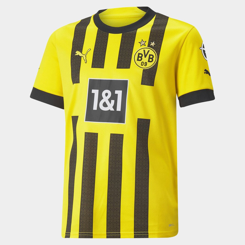 Puma Borussia Dortmund Home Shirt 2022 2023 Junior Boys
