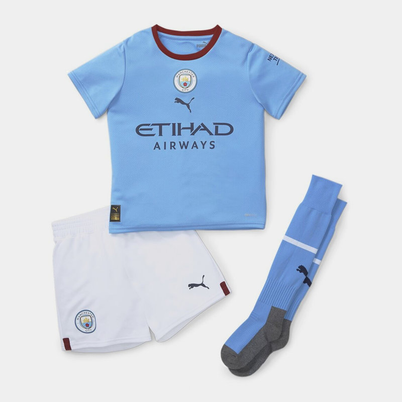 Puma Man City FC Home Mini Kit 2022 2023 Infant Boys