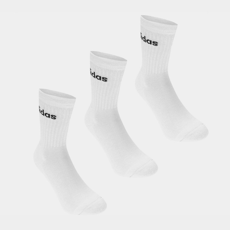 adidas Half Cushioned Crew 3 Pack Socks