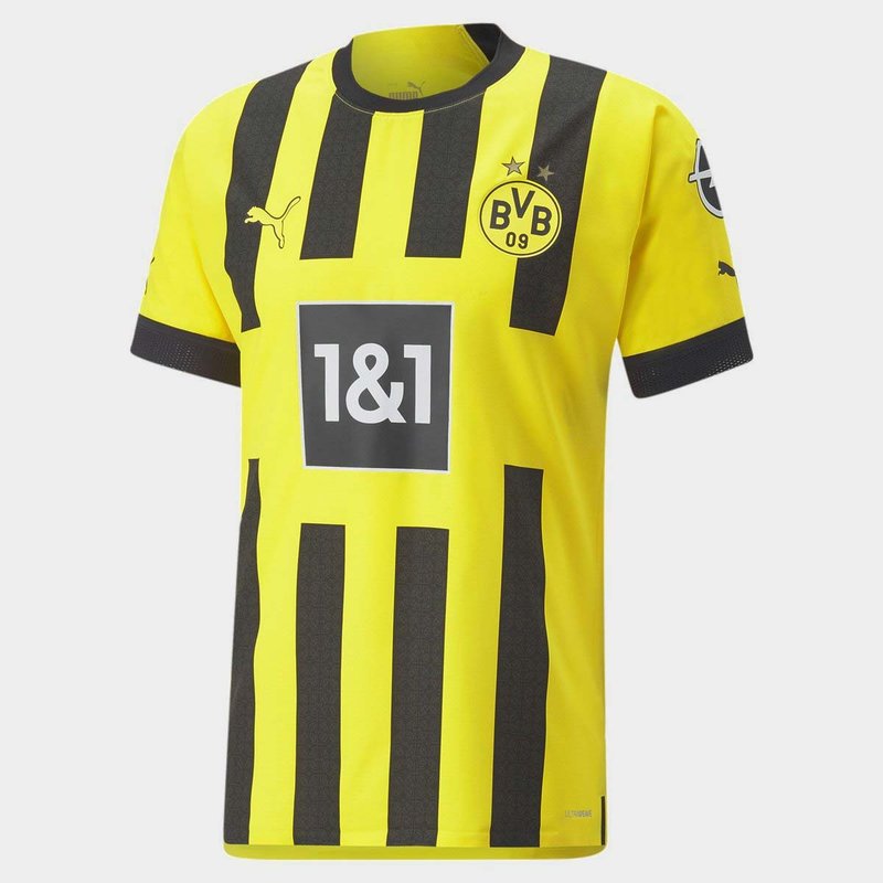 Puma Borussia Dortmund Home Match Authentic Shirt 2022 2023 Mens