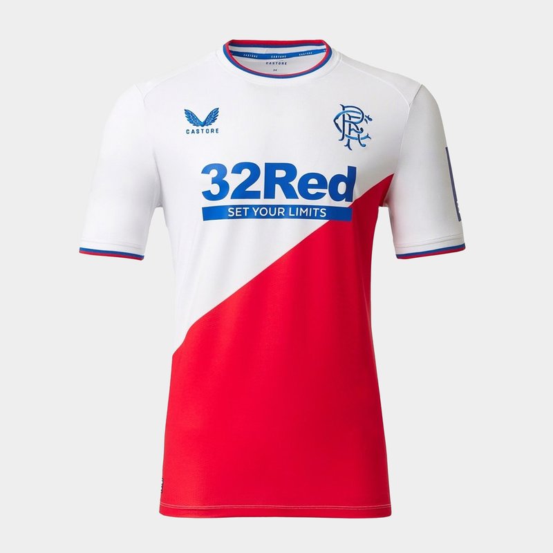 Castore Rangers FC Away Shirt 2022 2023 Mens