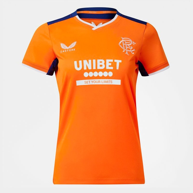 Castore Rangers Third Shirt 2022 2023 Womens
