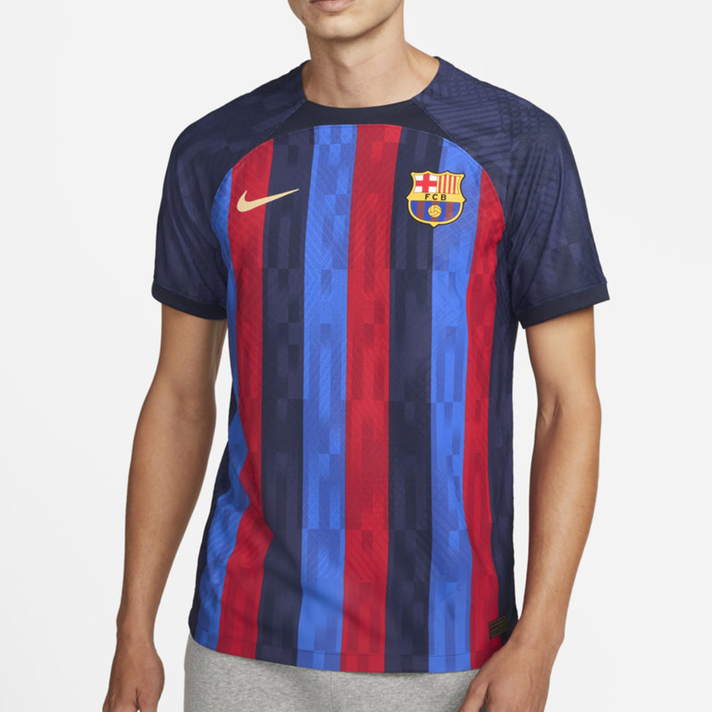 Nike Barcelona Home Authentic Shirt 2022 2023 Mens