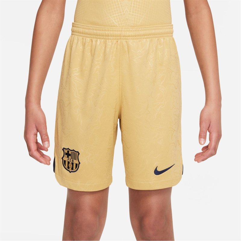 Nike Barcelona Away Shorts 2022 2023 Juniors