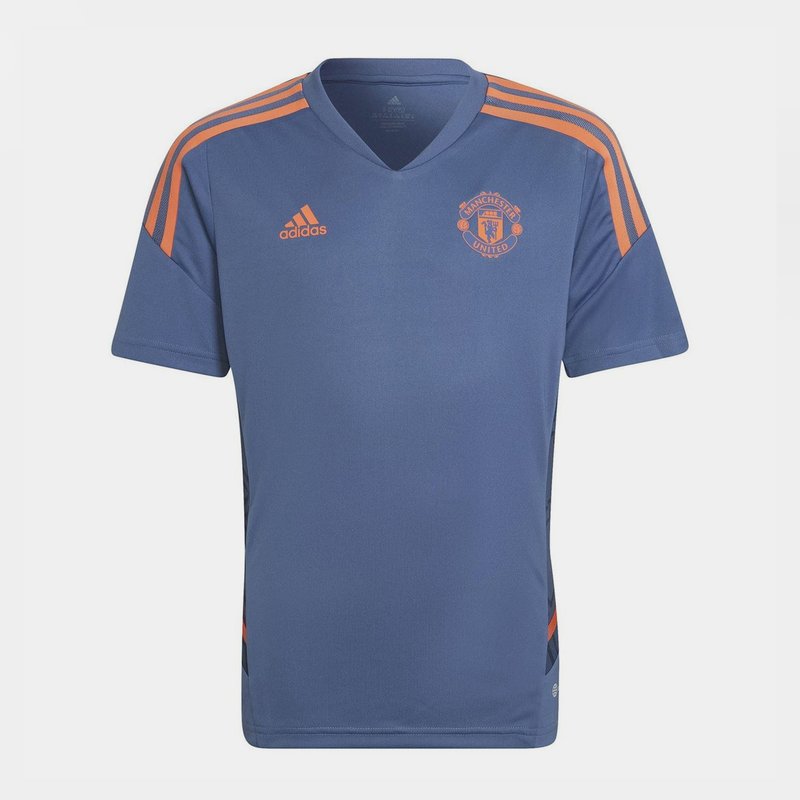 adidas Man United FC Training Shirt 2022 2023 Junior Boys