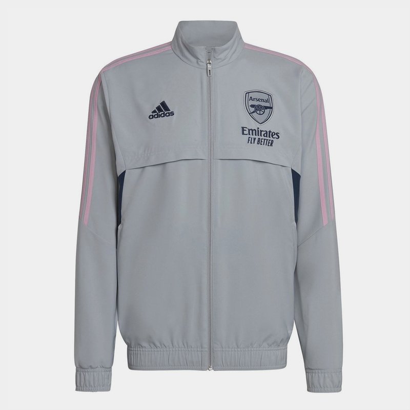 adidas Arsenal Pre Match Jacket 2022 2023 Mens