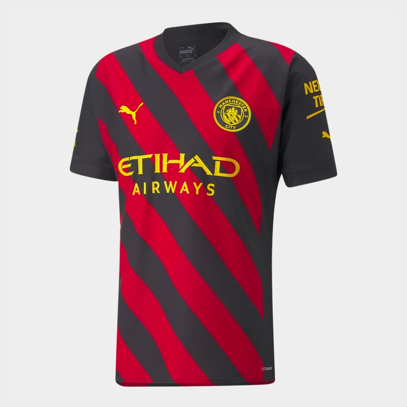 Puma Manchester City Authentic Away Shirt 2022 2023 Adults