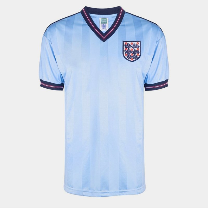 Score Draw Draw England 1986 Third Shirt Mens