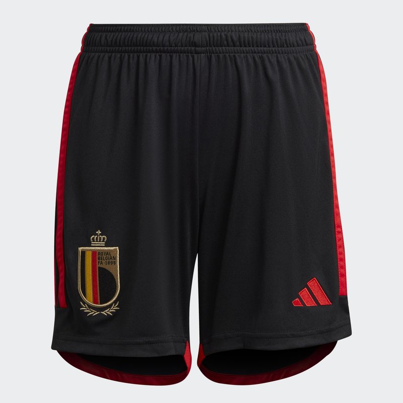 adidas Belgium Home Shorts 2022 2023 Juniors
