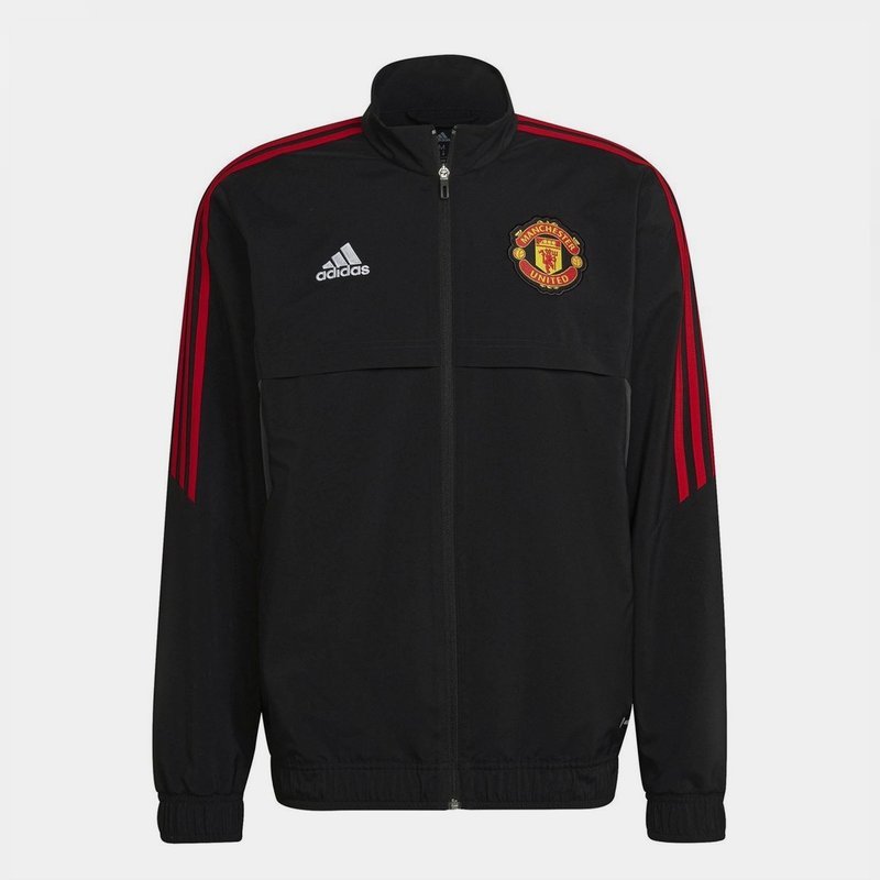 adidas Manchester United Pre Match Jacket 2022 2023 Adults