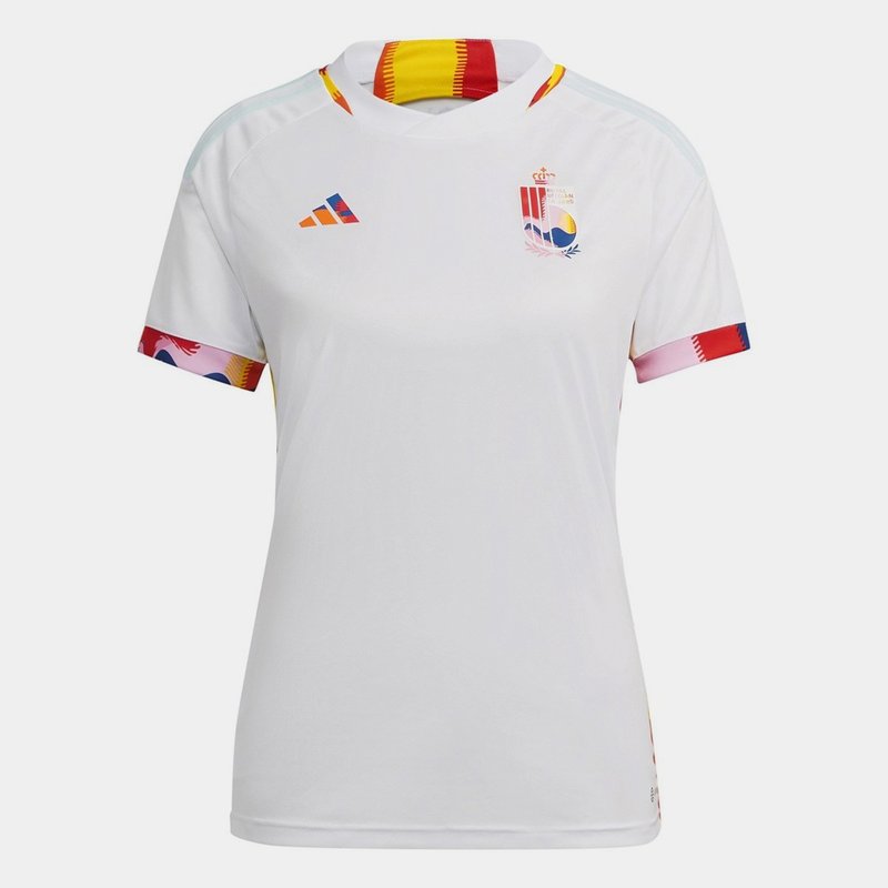adidas Belgium Away Shirt 2022 2023 Womens