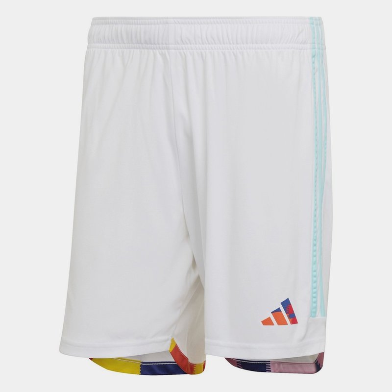 adidas Belgium Away Shorts 2022 2023 Adults