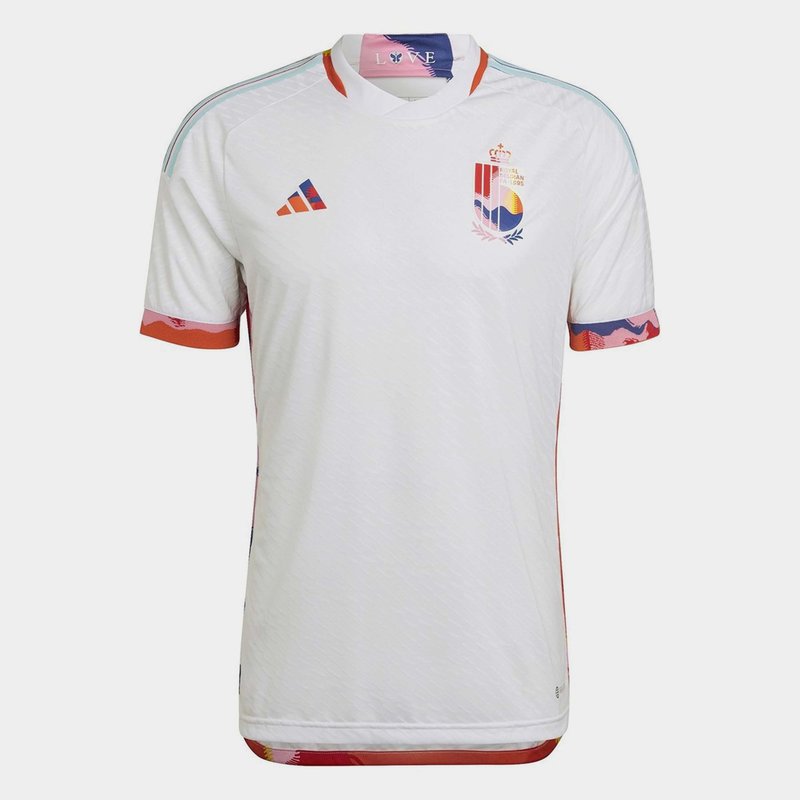 adidas Belgium Authentic Away Shirt 2022 2023 Adults