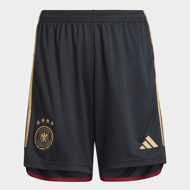 adidas Germany Away Shorts 2022 2023 Junior Boys