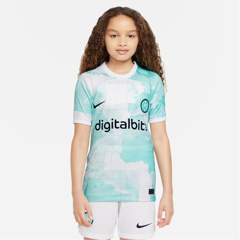 Nike Inter Milan Away Shirt 2022 2023 Boys
