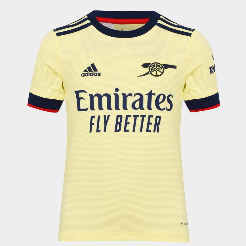 adidas Arsenal Away Shirt 2021 2022 Junior