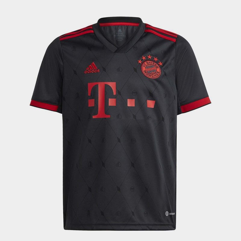 adidas Bayern Munich Third Shirt 2022 2023 Juniors