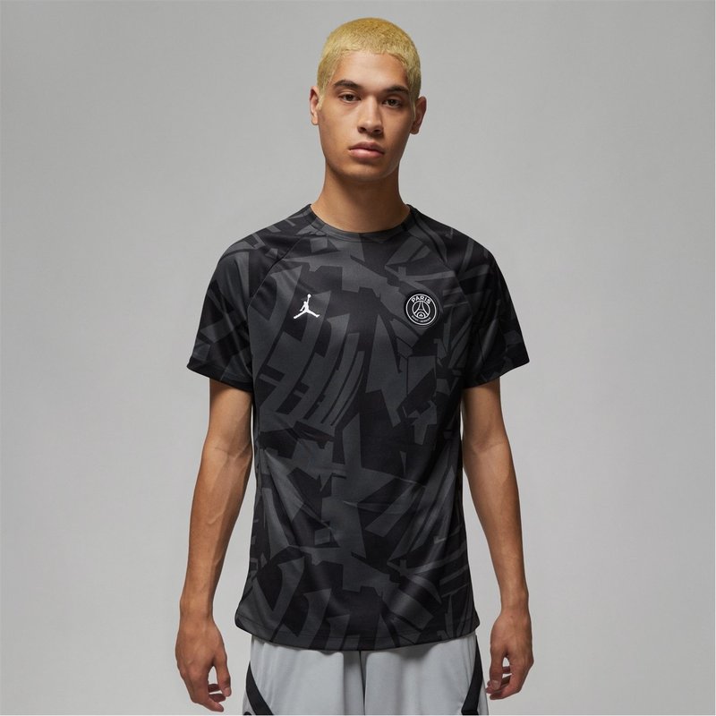 Paris Saint Germain Away Mens Nike Dri FIT Pre Match Football Top