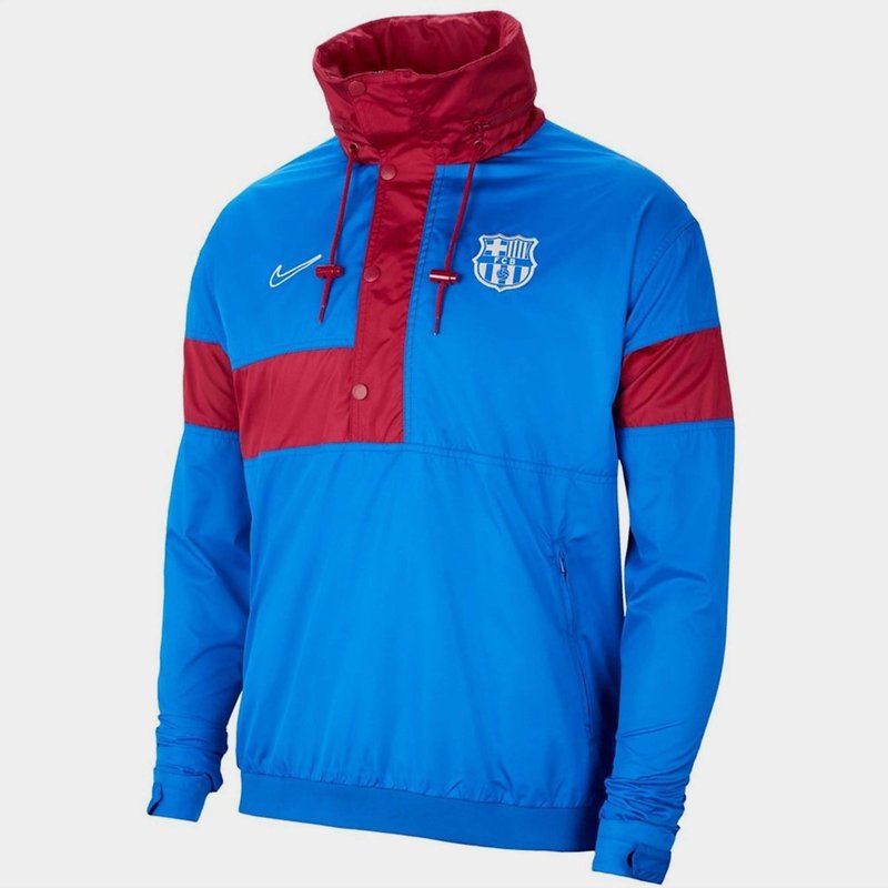 Nike FC Barcelona Anorak Jacket Mens
