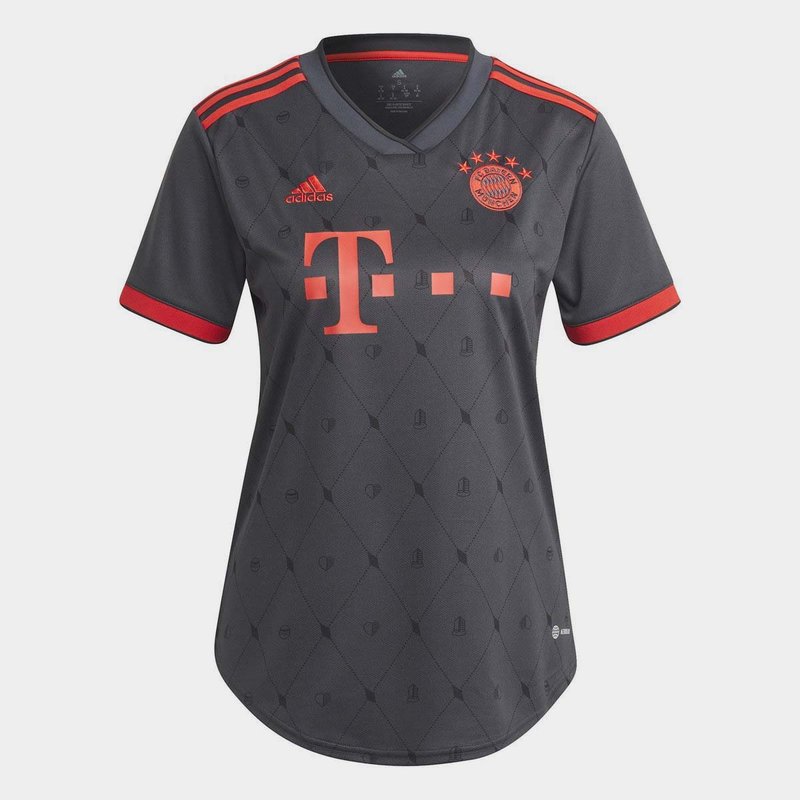 adidas Bayern Munich Third Shirt 2022 2023 Womens