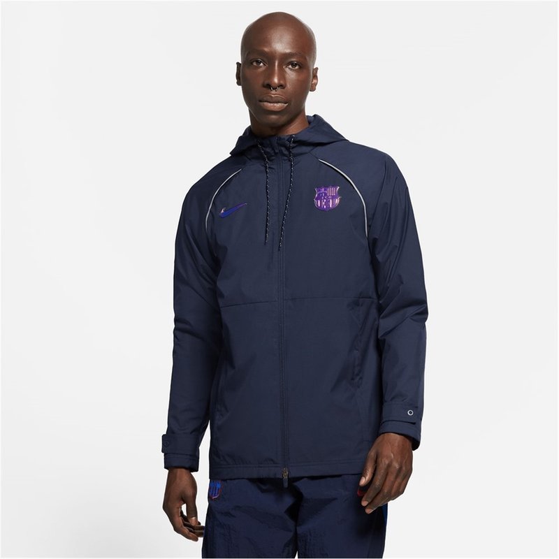 Nike FC Barcelona All Weather Rain Jacket Mens