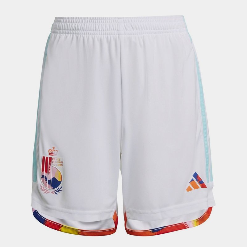 adidas Belgium Away Shorts 2022 2023 Juniors