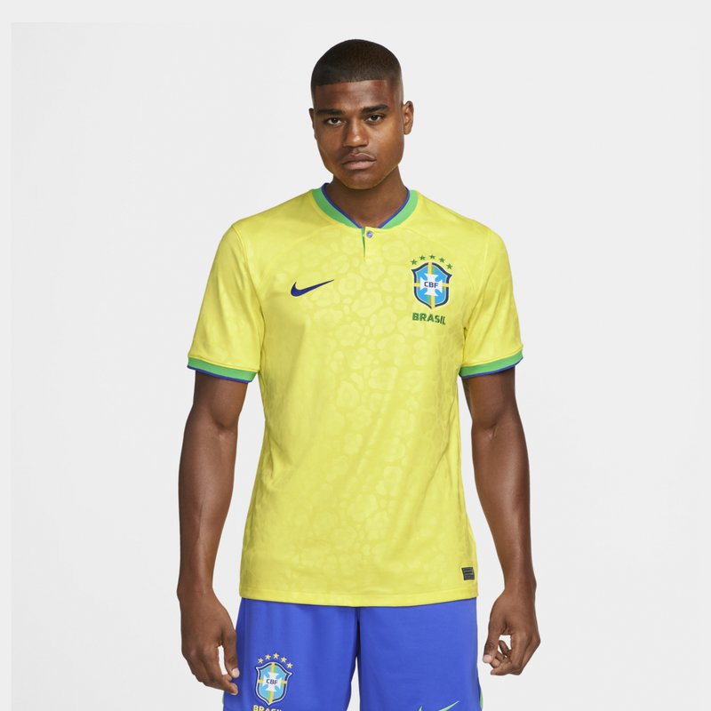 Nike Brazil Home Shirt 2022 2023 Adults