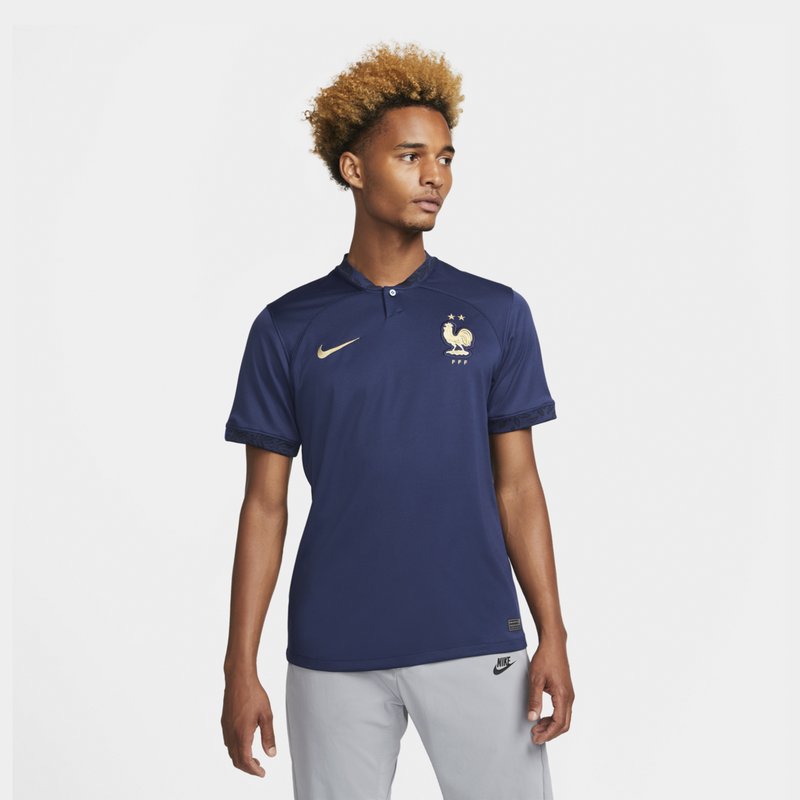 Nike France Home Shirt 2022 2023 Adults