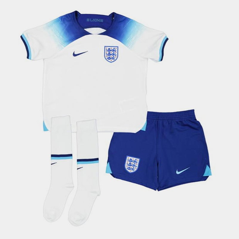 Nike England Home 2022 2023 Mini Kit