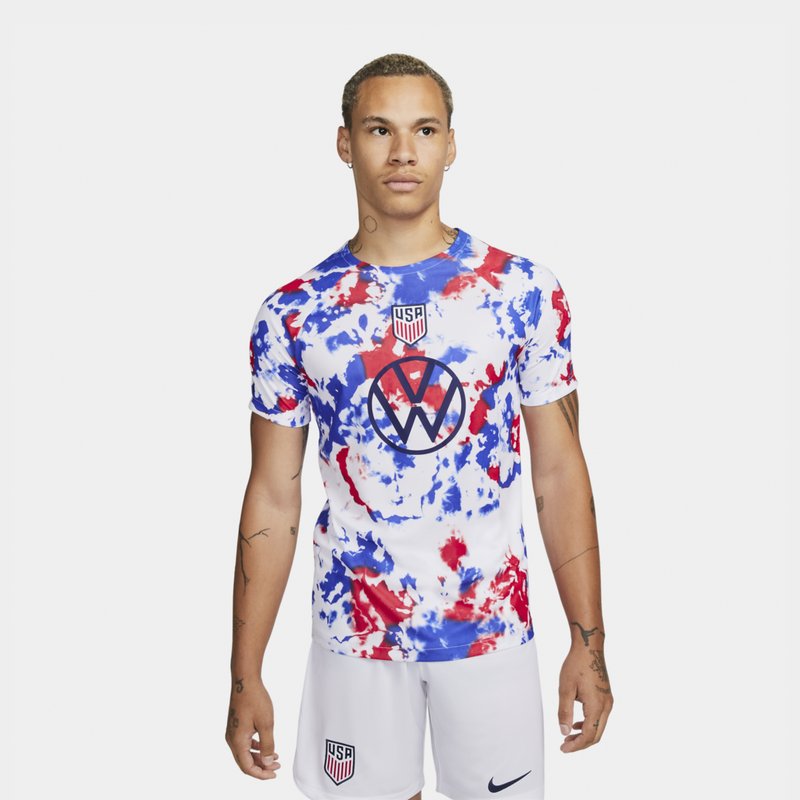 Nike USA Pre Match Shirt 2022 2023 Adults