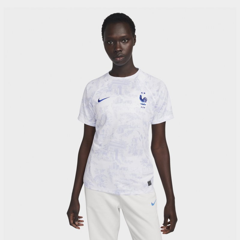 Nike France Away Shirt 2022 2023 Womens