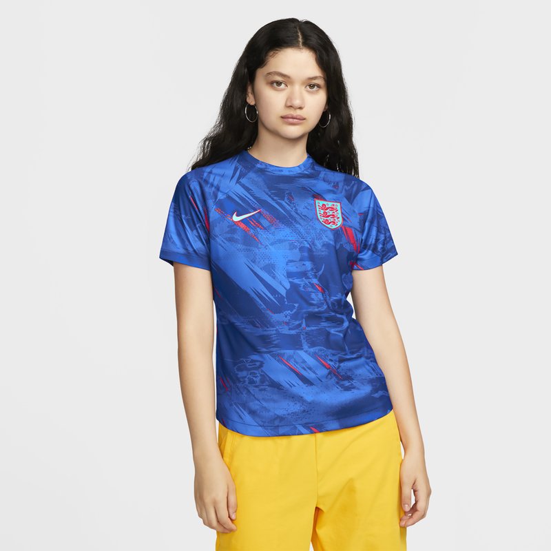 Nike Pre Match England Shirt 2022 2023 Womens