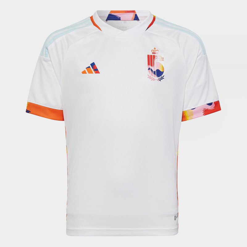adidas Belgium Away Shirt 2022 2023 Juniors