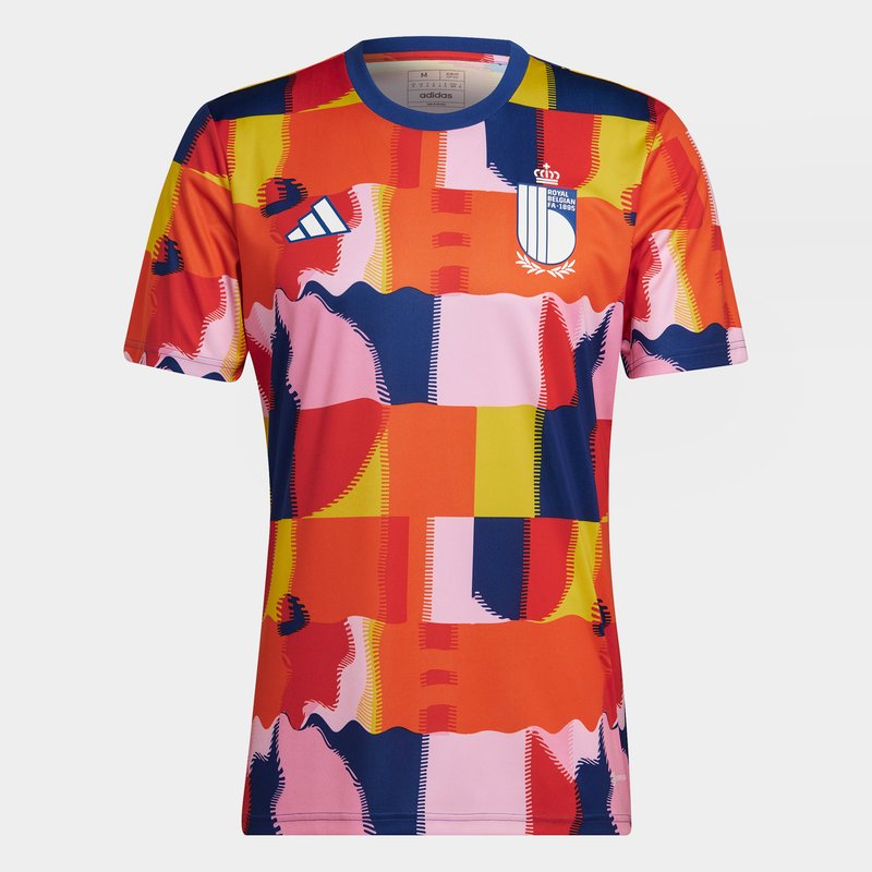 adidas Belgium Pre Match Jersey Adults