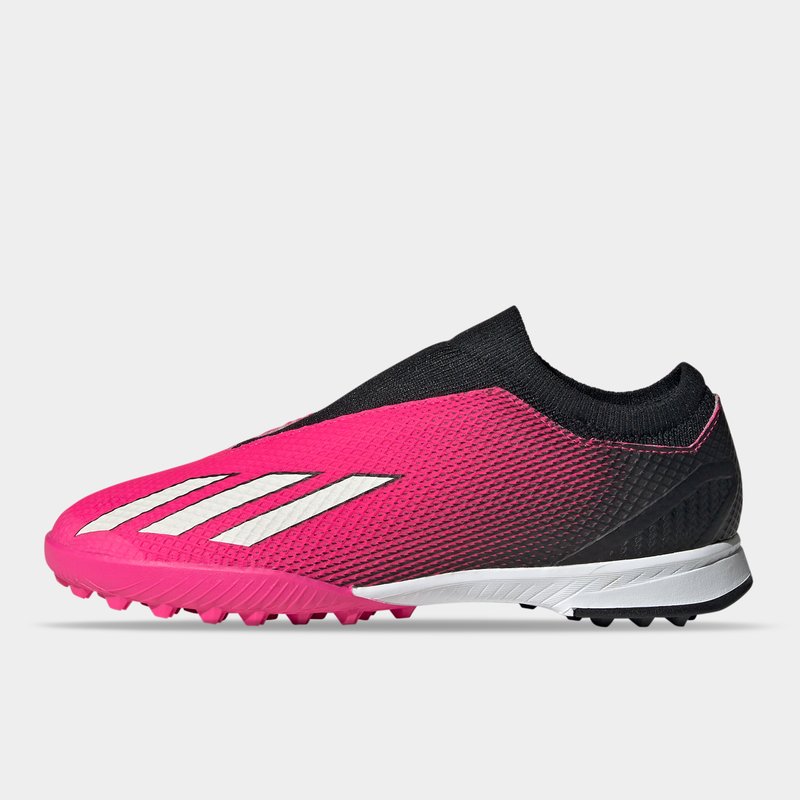 adidas X .3 Laceless Astro Turf Football Trainers Juniors