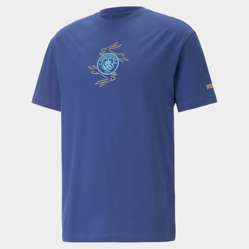 Puma Manchester City CNY Training T shirt 2023 Adults