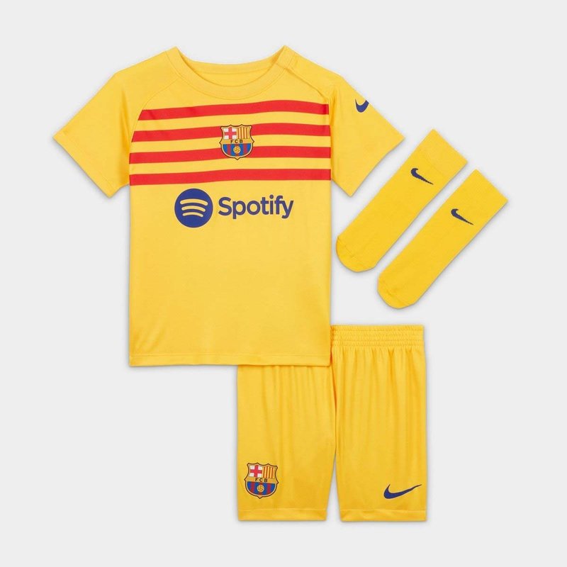 Nike Barcelona Fourth Senyera Babykit 2023 2024
