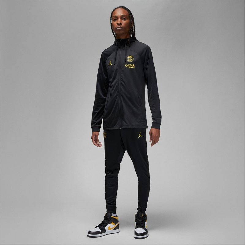 Nike Paris Saint Germain Strike Fourth Mens Jordan Dri FIT Hooded Soccer Tracksuit