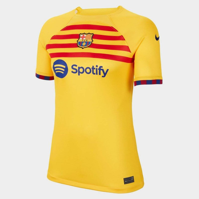 Nike Barcelona Fourth Senyera Shirt 2023 2024 Womens